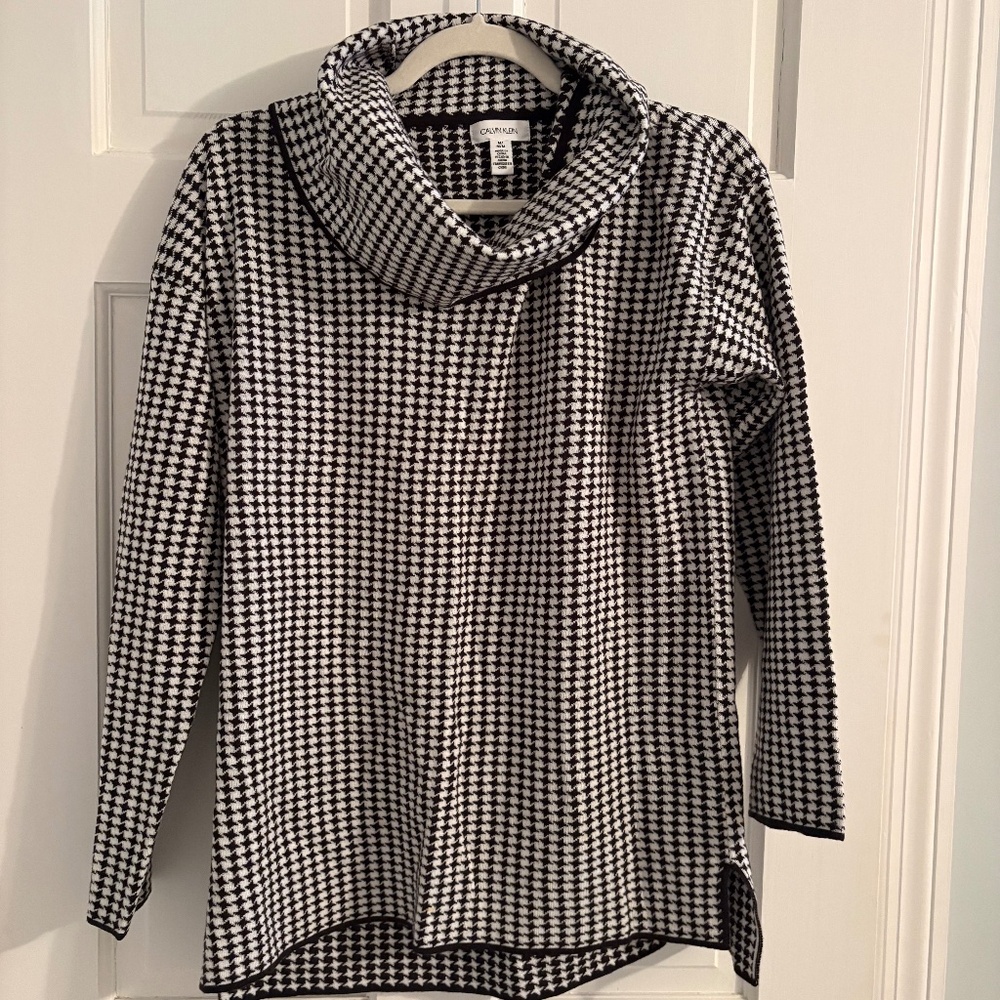 Calvin Klein Cowl Neck Sweater - Size Medium